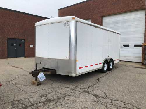 2012 MTI 18ft Deck Dual Axle Enclosed Trailer (67-0064) — photo 1